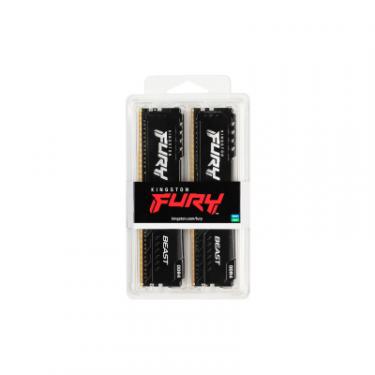 Модуль памяти для компьютера Kingston Fury (ex.HyperX) DDR4 32GB (2x16GB) 2666 MHz Fury Beast Black Фото 9