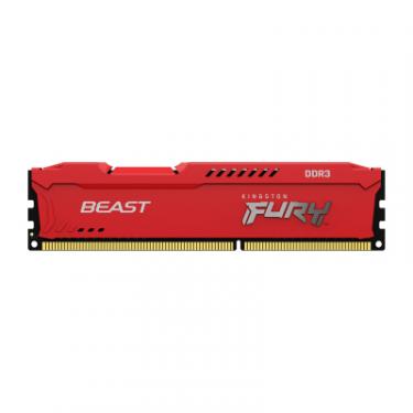 Модуль памяти для компьютера Kingston Fury (ex.HyperX) DDR3 16GB (2x8GB) 1600 MHz Fury Beast Red Фото 1