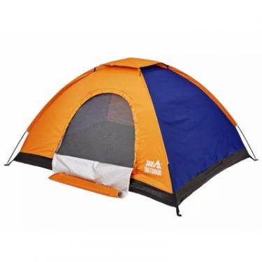 Палатка Skif Outdoor Adventure I 200x150 cm Orange/Blue Фото 1