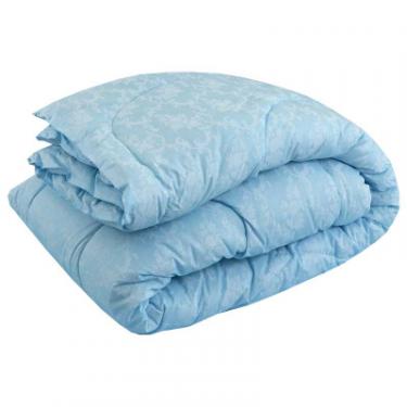 Одеяло Руно Силиконовое Вензель голубое 172х205 см Фото