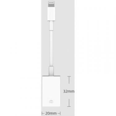 Переходник XoKo Lightning to USB Фото 3