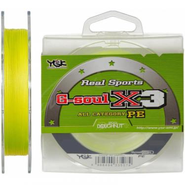 Шнур YGK G-Soul X3 100m Yellow 0.3/0.094mm 4.5lb Фото