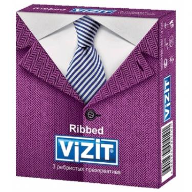 Презервативы Vizit Ribbed 3 шт. Фото
