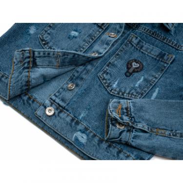 Пиджак Toontoy джинсовый с потертостями Фото 3