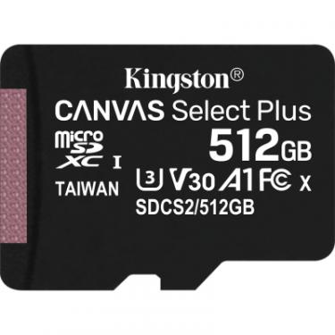 Карта памяти Kingston 512GB microSDXC class 10 UHS-I U3 V30 A1 Canvas Se Фото