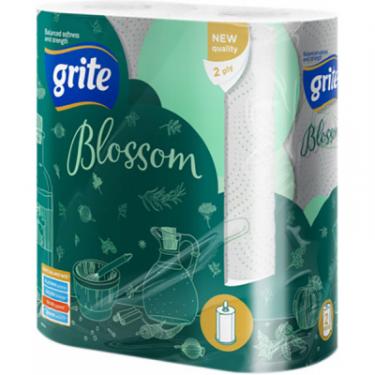Бумажные полотенца Grite Blossom 2 слоя 2 рулона Фото