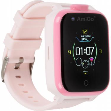 Смарт-часы Amigo GO006 GPS 4G WIFI Pink Фото