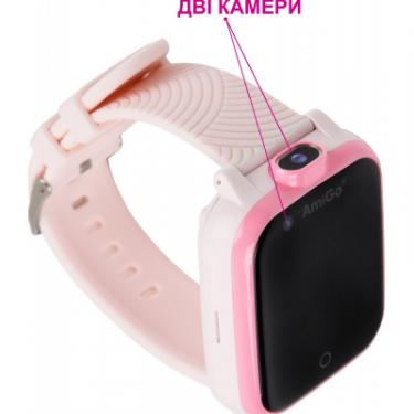 Смарт-часы Amigo GO006 GPS 4G WIFI Pink Фото 4
