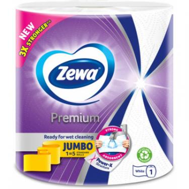 Бумажные полотенца Zewa Jumbo Premium 3 слоя 1 рулон 230 отрывов Фото