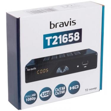 ТВ тюнер Bravis T21658 (DVB-T, DVB-T2) Фото 9