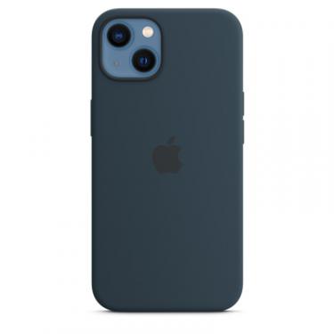 Чехол для мобильного телефона Apple iPhone 13 Silicone Case with MagSafe Abyss Blue, Фото 2