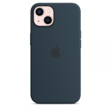 Чехол для мобильного телефона Apple iPhone 13 Silicone Case with MagSafe Abyss Blue, Фото 3