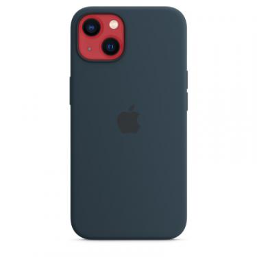 Чехол для мобильного телефона Apple iPhone 13 Silicone Case with MagSafe Abyss Blue, Фото 4