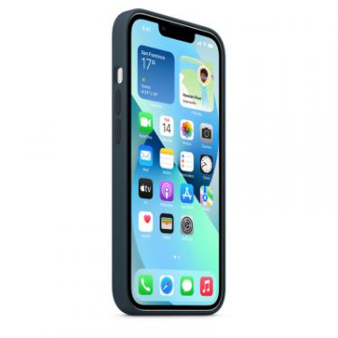 Чехол для мобильного телефона Apple iPhone 13 Silicone Case with MagSafe Abyss Blue, Фото 5