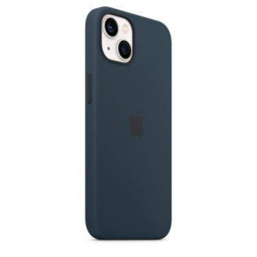 Чехол для мобильного телефона Apple iPhone 13 Silicone Case with MagSafe Abyss Blue, Фото 6