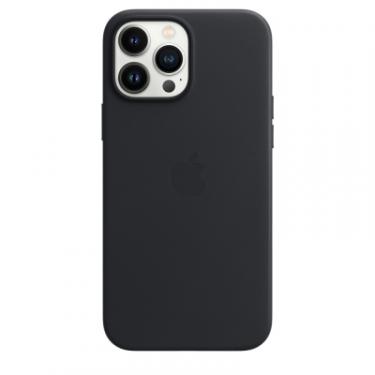 Чехол для мобильного телефона Apple iPhone 13 Pro Max Leather Case with MagSafe - Midn Фото 1
