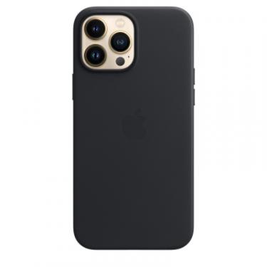 Чехол для мобильного телефона Apple iPhone 13 Pro Max Leather Case with MagSafe - Midn Фото 2