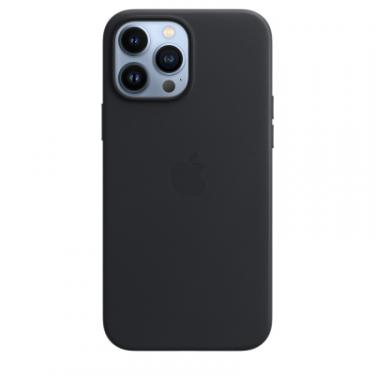 Чехол для мобильного телефона Apple iPhone 13 Pro Max Leather Case with MagSafe - Midn Фото 3