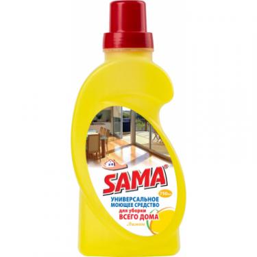 Жидкость для чистки ванн Sama для уборки всего дома Лимон 750 мл Фото