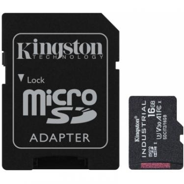 Карта памяти Kingston 16GB microSDHC class 10 UHS-I V30 A1 Фото