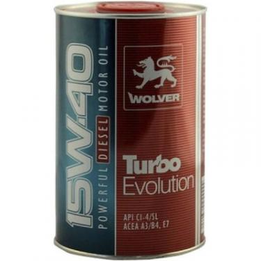 Моторное масло Wolver Turbo Evolution 15W-40 1л Фото