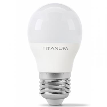 Лампочка TITANUM G45 6W E27 3000K Фото 1