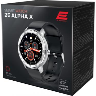 Смарт-часы 2E Alpha X 46 mm Silver Фото 1