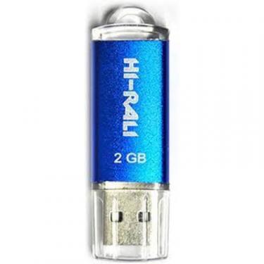 USB флеш накопитель Hi-Rali 2GB Rocket Series Blue USB 2.0 Фото