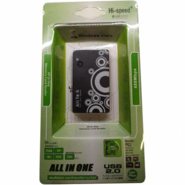 Считыватель флеш-карт Atcom TD2027 USB 2.0 ALL IN 1 - (Memory Stick (MS) , Se Фото 1