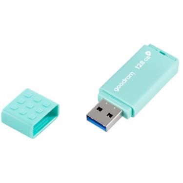 USB флеш накопитель Goodram 128GB UME3 Care Green USB 3.2 Фото 1