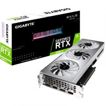 Видеокарта GIGABYTE GeForce RTX3060Ti 8Gb VISION LHR Фото
