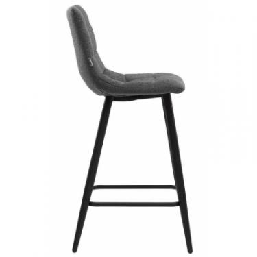 Кухонный стул Concepto Glen напівбарний сірий графіт Фото 1