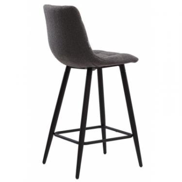 Кухонный стул Concepto Glen напівбарний сірий графіт Фото 2