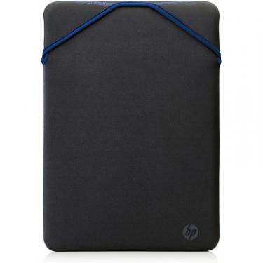 Чехол для ноутбука HP 14" Protective Reversible BLK/BLU Laptop Sleeve Фото 1