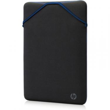 Чехол для ноутбука HP 14" Protective Reversible BLK/BLU Laptop Sleeve Фото 2