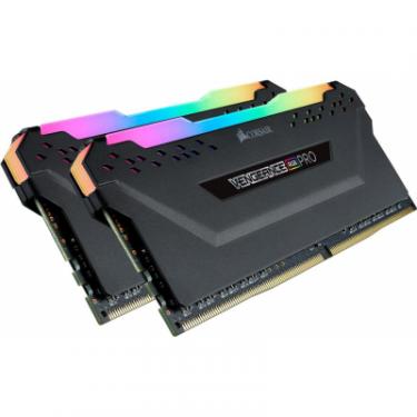 Модуль памяти для компьютера Corsair DDR4 16GB (2x8GB) 4000 MHz Vengeance RGB PRO Black Фото 3