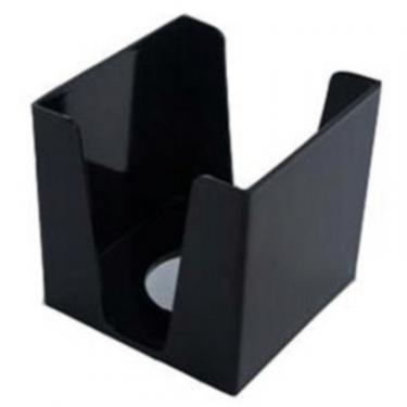 Подставка-куб для писем и бумаг КіП 90х90х90 мм чорний Фото