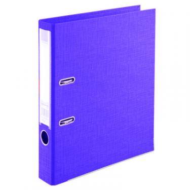 Папка - регистратор Comix А4, 70 мм, PP, двостороння, фіолетовий Фото