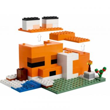 Конструктор LEGO Minecraft Лисича хатина 193 деталі Фото 3
