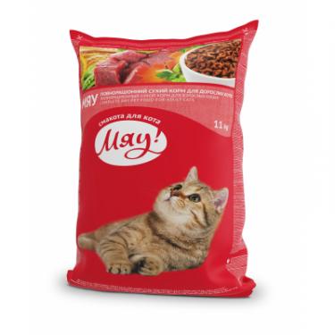 Сухой корм для кошек Мяу! з куркою 11 кг Фото
