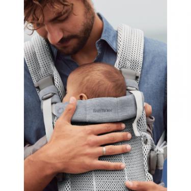 Рюкзак-переноска Baby Bjorn Carrier Harmony, Silver 3D Mesh Фото 1