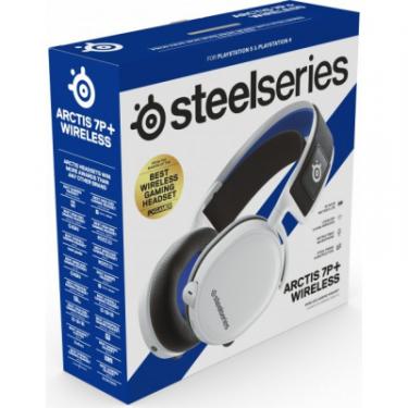 Наушники SteelSeries Arctis 7P+ for PS5 White Фото 9