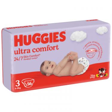 Подгузники Huggies Ultra Comfort 3 (5-9 кг) Jumbo 56 шт Фото 1