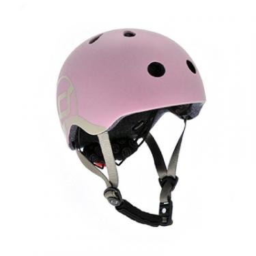 Шлем Scoot&Ride LED 45-51 см XXS/XS Rose Фото