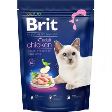 Сухой корм для кошек Brit Premium by Nature Cat Adult Chicken 800 г Фото