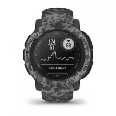 Смарт-часы Garmin Instinct 2, Camo Edition, Graphite Camo, GPS Фото 1
