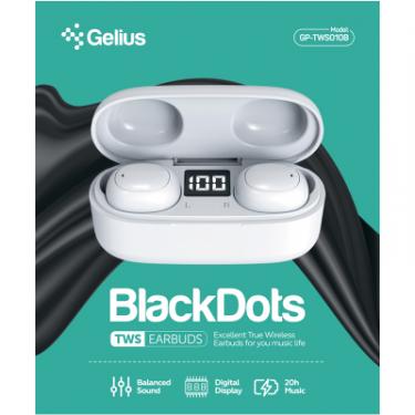 Наушники Gelius Pro BlackDots GP-TWS010B White Фото 2