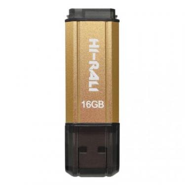 USB флеш накопитель Hi-Rali 16GB Stark Series Gold USB 2.0 Фото