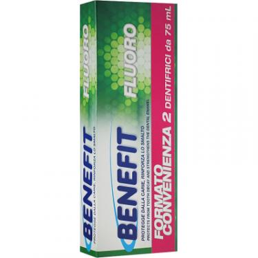 Зубная паста Benefit Fluoro з фтором 2 x 75 мл Фото 1
