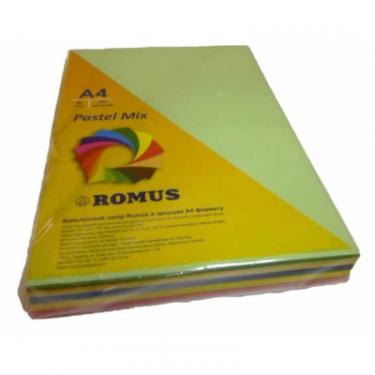 Бумага Romus A4 80 г/м2 250sh, 5colors, Mix Pastel Фото